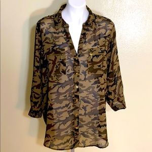 Speed Limit Camouflage Blouse